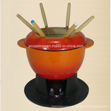 Esmalte de hierro fundido Cookware fabricante de China Fondue